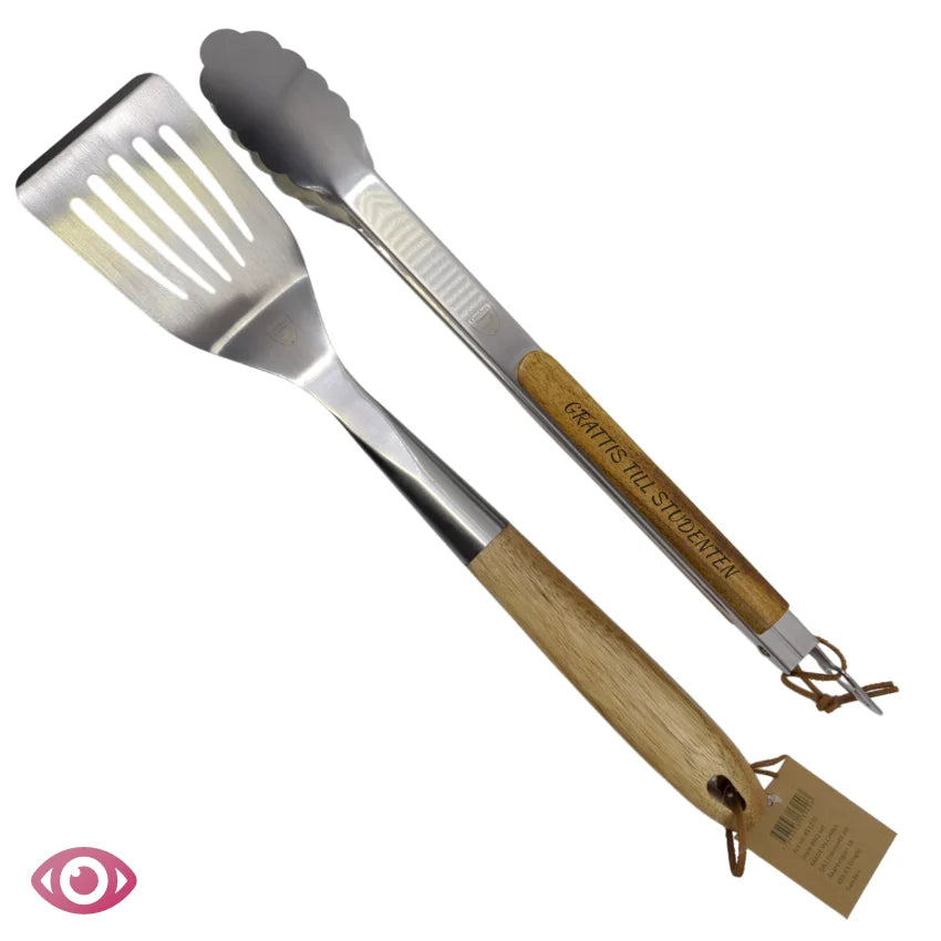 Grillset - Orrefors Hunting - Med gravyr