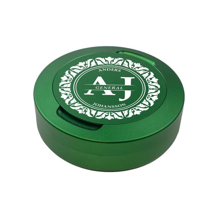 Snusdosa portion med gravyr - Circle