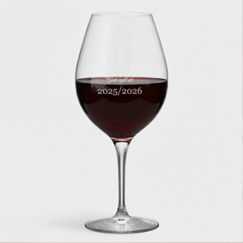 Vinglas med namn från Orrefors More