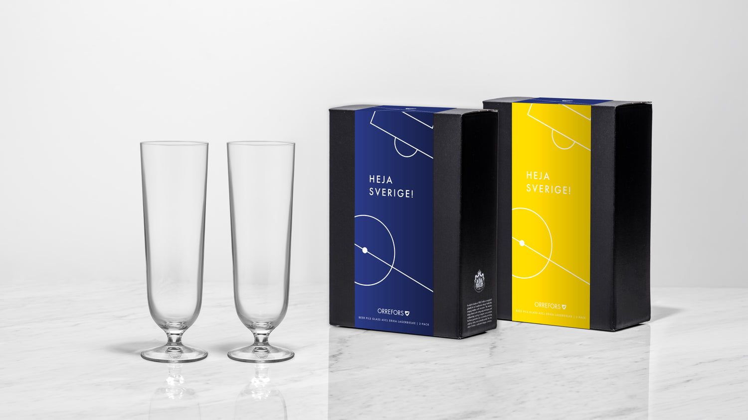 Orrefors Pilsner 2-pack - VM 2026 Limited Edition