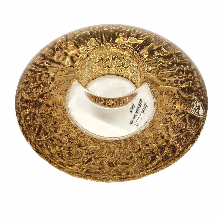 Orrefors Discus Guld