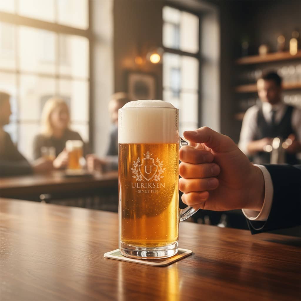 Personligt graverat ölglas