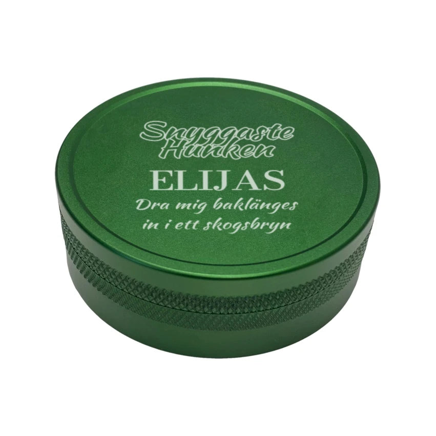 Snusdosa med gravyr - Världens bästa