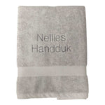 Broderad handduk