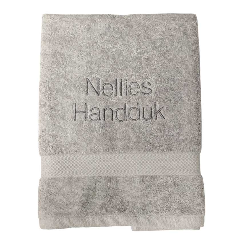 Broderad handduk