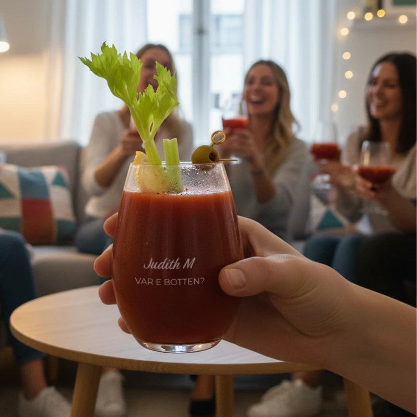 2-pack Orrefors More tumbler 44cl - med namn