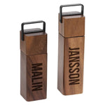 Salt och pepparkvarn från Orrefors Jernverk med gravering