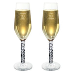 Champagneglas med namn