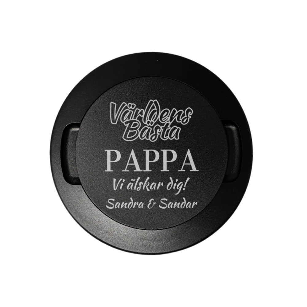 Snusdosa med gravering