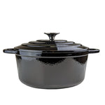 Gjut järns gryta  svart