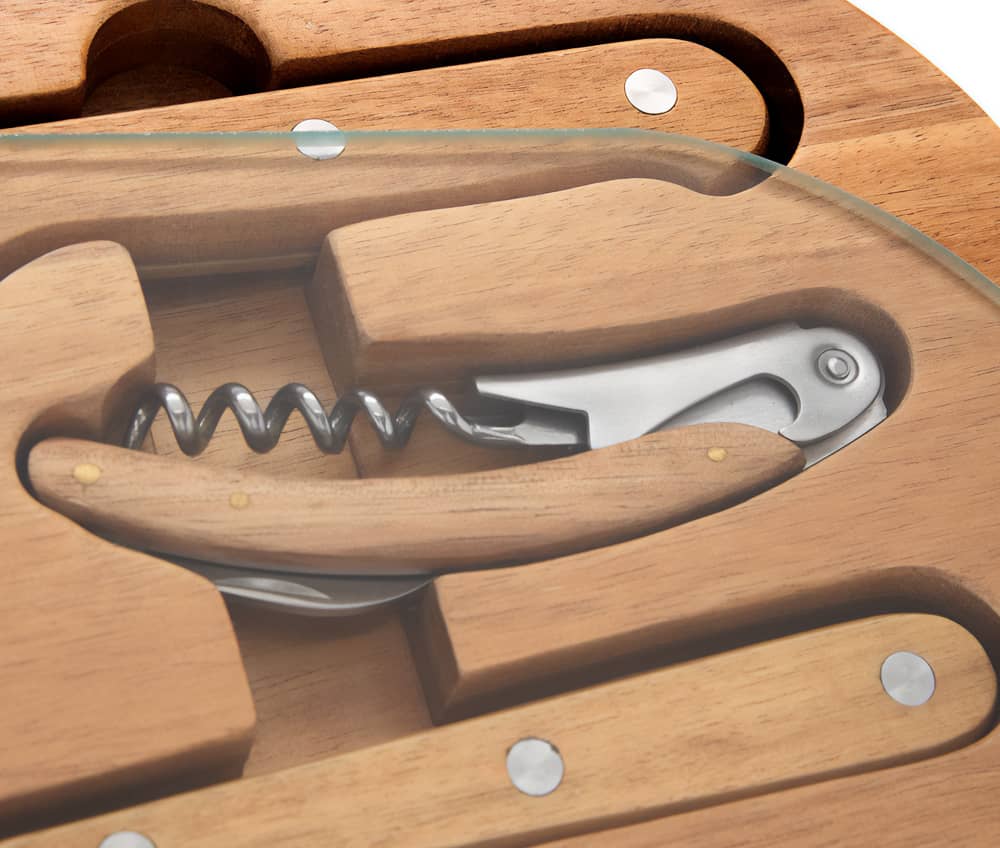 Transcherset med vinöppnare från Jernverket