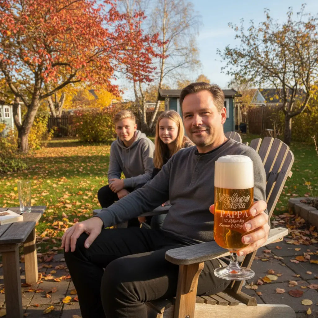 glas med namn Fars dag