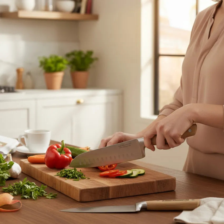 Snygga köksknivar från Orrefors Jernverk