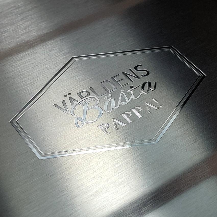 Lunchlåda i rostfritt  - Världens bästa