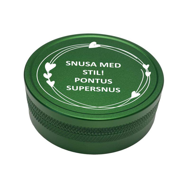 Snusdosa med gravyr - Affection