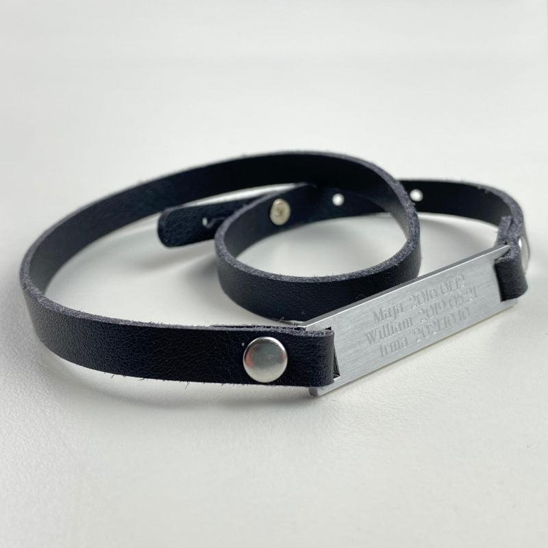 Armband med personlig gravyr