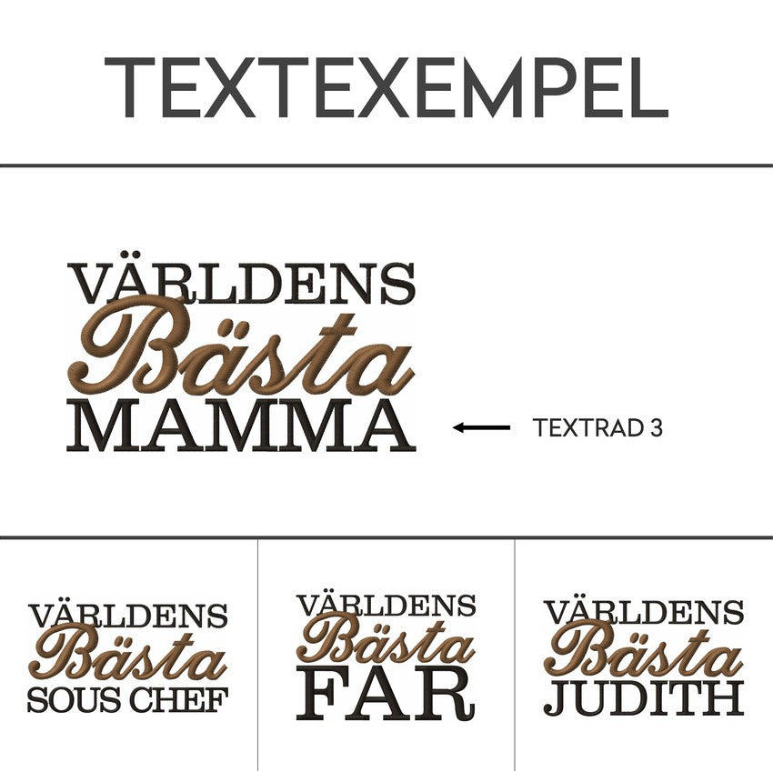 Förkläde - Världens bästa