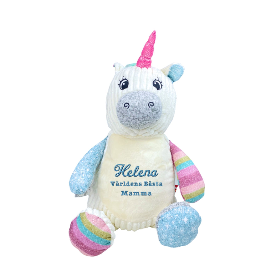 Gosedjur med namn - Rainbow unicorn
