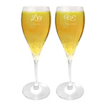 Cavaglas med personlig gravyr - Love (2-pack)