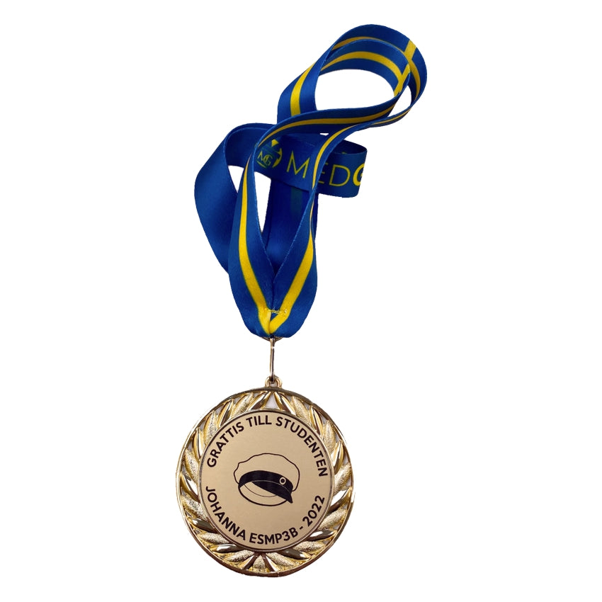 Studentpresent - medalj till studenten