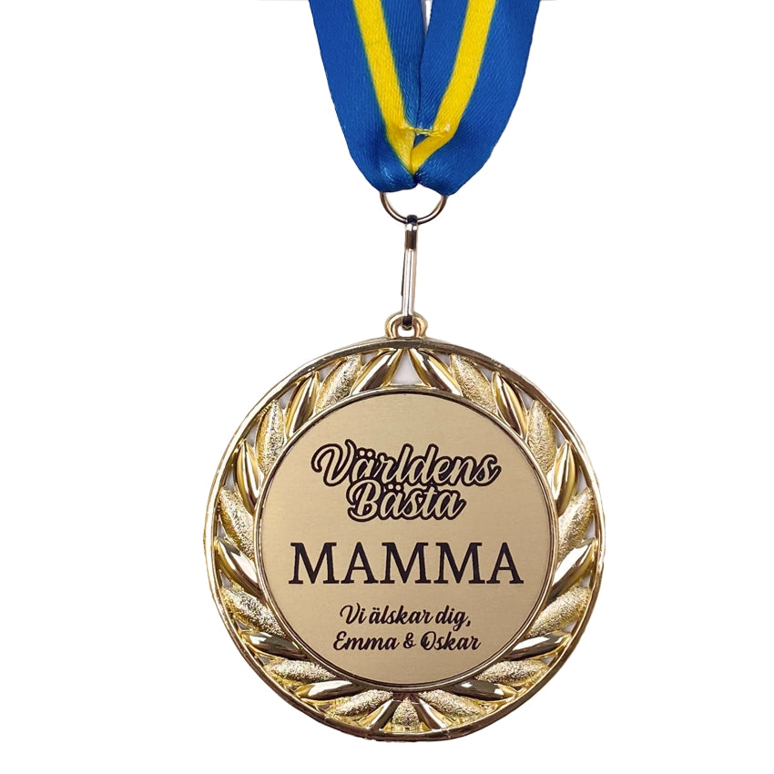 Medalj - Världens bästa mamma