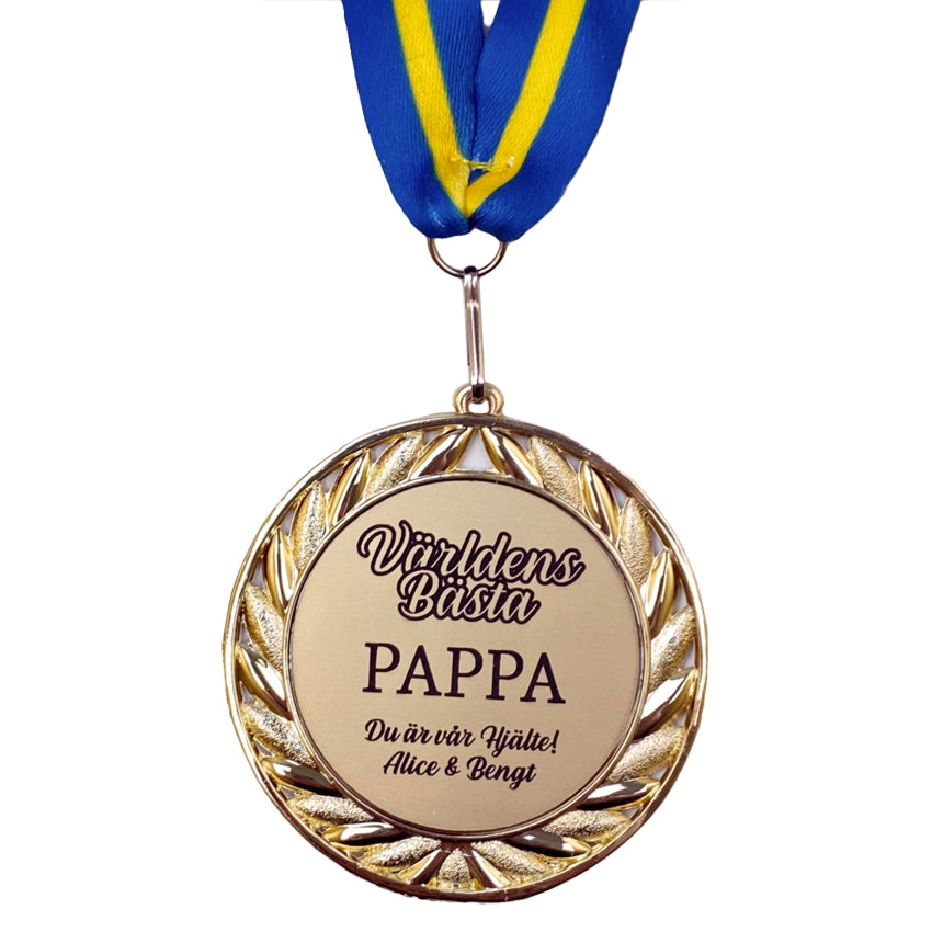Medalj - Världens bästa pappa