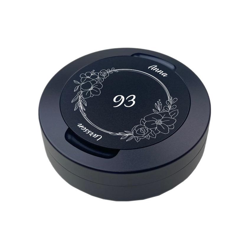 Snusdosa portion med namn - Blommor