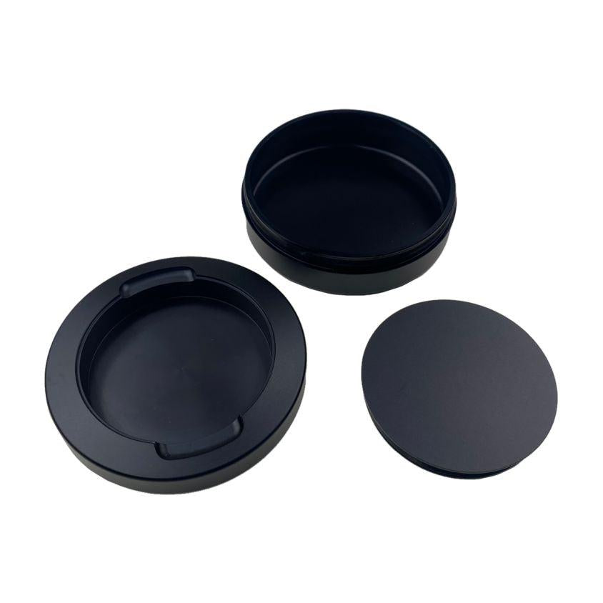 Snusdosa aluminium svart
