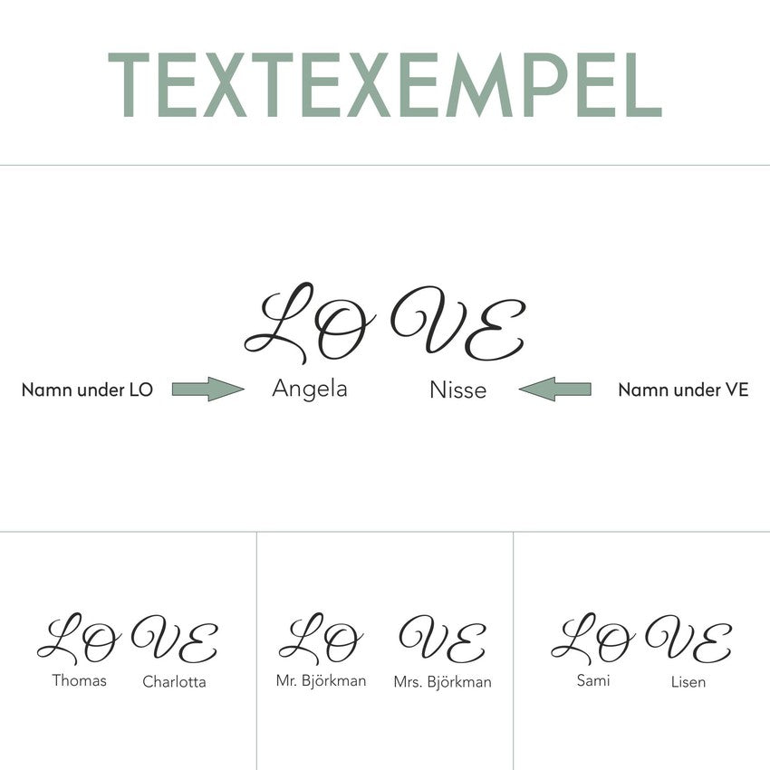 Orrefors Carat ljusstake - Love