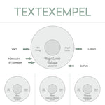 Textexempel för gravyr